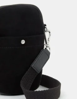 Accessorize Leather Phone Cross-Body Bag