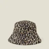 Accessorize Leopard Print Bucket Hat