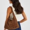 Accessorize Leopard Print Suede Shoulder Bag