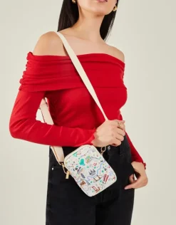 Accessorize London Print Phone Bag