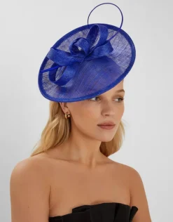 Accessorize Loop Quil Disc Fascinator Blue