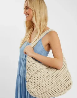Accessorize Macrame Shoulder Bag