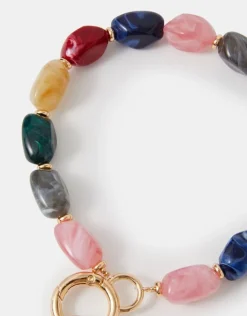 Accessorize Marble Bead Wrist Phone Strap