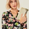 Accessorize Metallic Clutch Bag