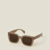 Accessorize Milky Square Sunglasses