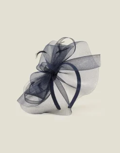 Accessorize Mini Crin Fascinator Blue