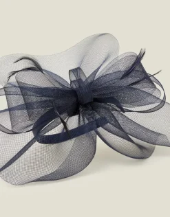 Accessorize Mini Crin Fascinator Blue