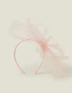 Accessorize Mini Crin Fascinator Pink