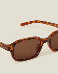 Accessorize Mini Crystal Tortoiseshell Square Sunglasses