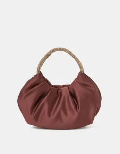 Accessorize Mini Embellished Satin Bag