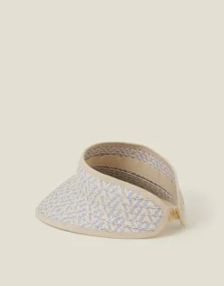 Accessorize Mix Woven Sun Visor