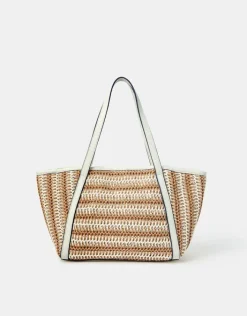 Accessorize Mixed Weave Shoulder Bag