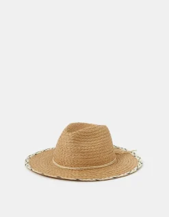 Accessorize Mono Brim Fedora Hat