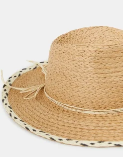 Accessorize Mono Brim Fedora Hat