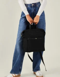 Accessorize Nylon Canvas Backpack