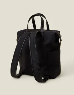 Accessorize Nylon Canvas Backpack