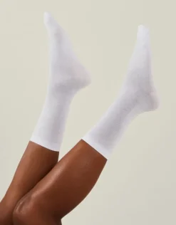 Accessorize 3-Pack Ankle Socks White