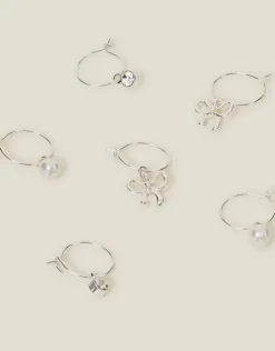 Accessorize 3-Pack Bow Huggie Hoop Earrings