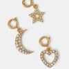 Accessorize 3-Pack Celestial Diamant&eacute; Jewellery Charms