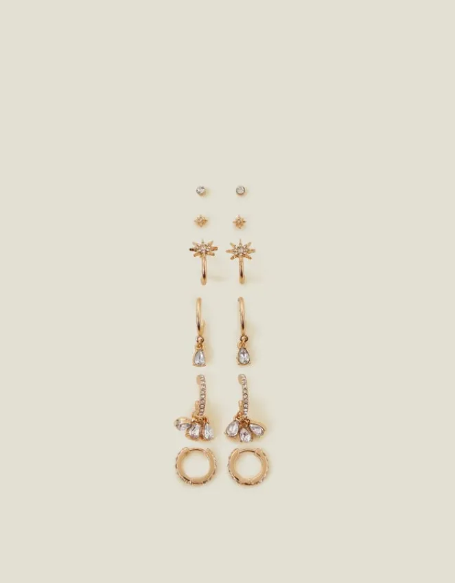 Accessorize 12-Pack Celestial Sparkle Earrings