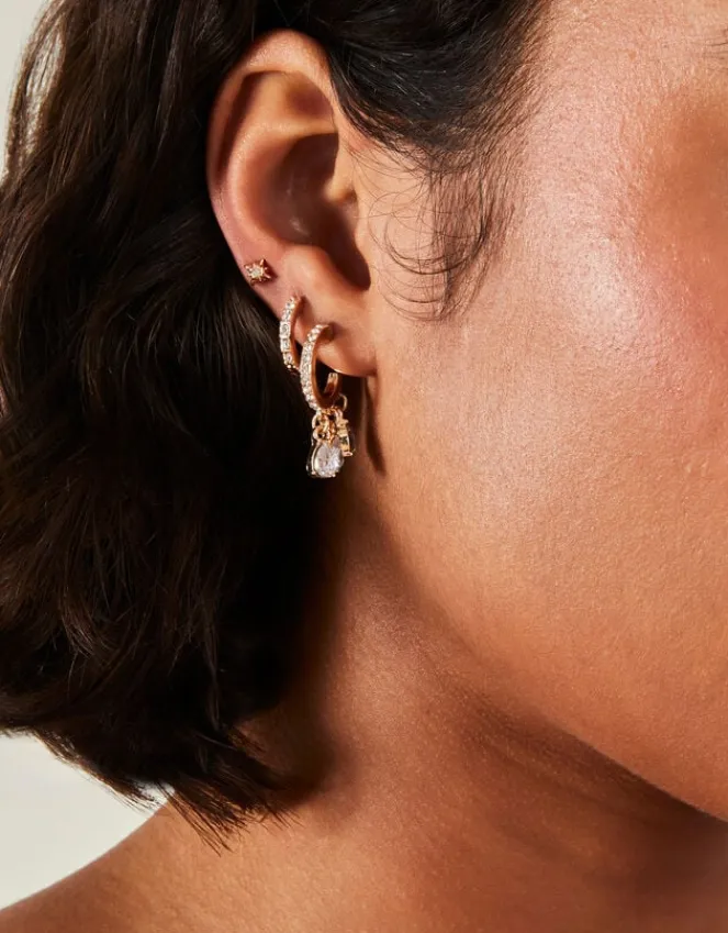 Accessorize 12-Pack Celestial Sparkle Earrings