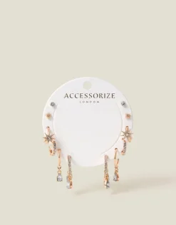 Accessorize 12-Pack Celestial Sparkle Earrings