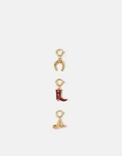 Accessorize 3-Pack Cowboy Jewellery Charms