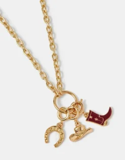 Accessorize 3-Pack Cowboy Jewellery Charms