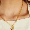 Accessorize 2-Pack 14ct Gold-Plated Heart & Pearl Charms