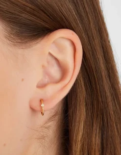 Accessorize 5-Pack 14ct Gold-Plated Pearl Stud & Hoop Earrings