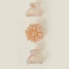Accessorize 3-Pack Flower and Resin Claw Clips