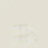 Accessorize 2-Pack Gem Flower Clips Ivory