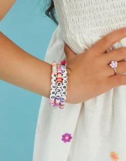 Accessorize 3-Pack Girls Beaded Friendship Bracelets