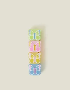 Accessorize 4-Pack Girls Butterfly Highlighters