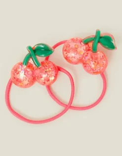 Accessorize 2-Pack Girls Cherry Hairbands
