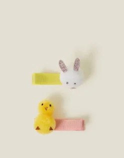 Accessorize 2-Pack Girls Easter Hair Clips