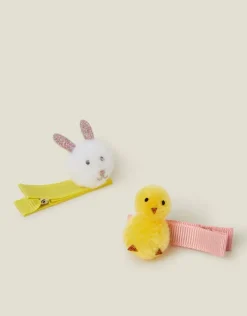 Accessorize 2-Pack Girls Easter Hair Clips