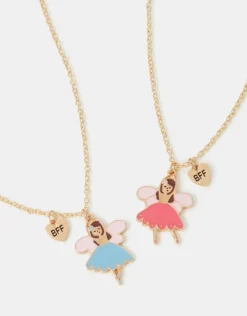Accessorize 2-Pack Girls Fairy 'BFF' Necklace