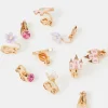 Accessorize 5-Pack Girls Fairy Tale Clip-On Earrings