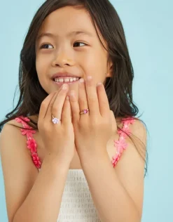 Accessorize 5-Pack Girls Fairy Tale Rings