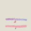 Accessorize 2-Pack Girls Fruit Choker Necklaces