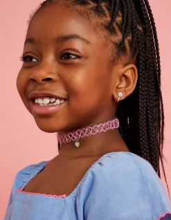 Accessorize 2-Pack Girls Fruit Choker Necklaces