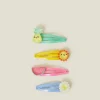 Accessorize 4-Pack Girls Fruity Hair Clips