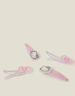 Accessorize 4-Pack Girls Hello Kitty® Hair Clips