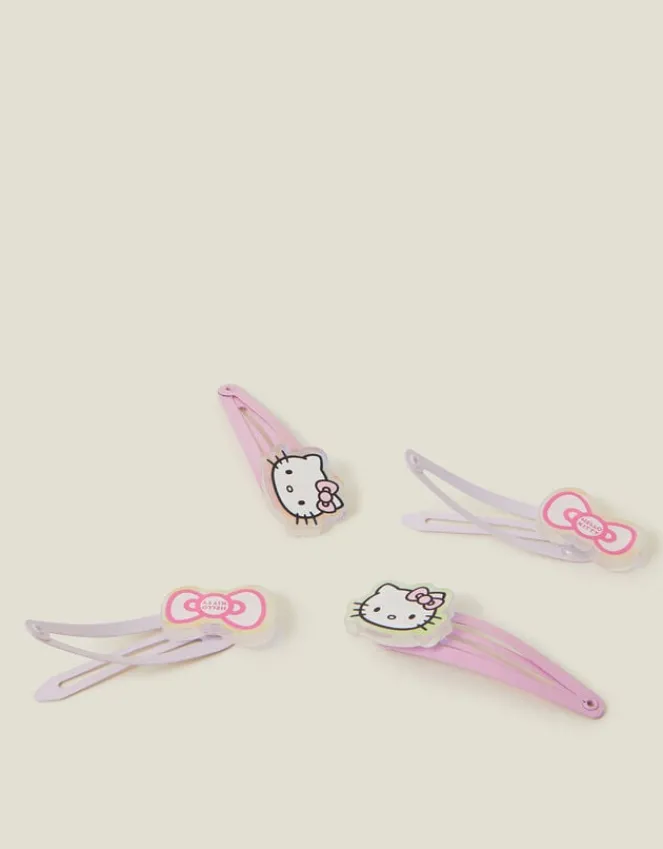 Accessorize 4-Pack Girls Hello Kitty® Hair Clips