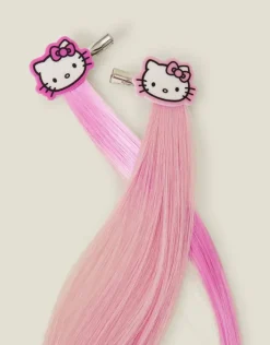 Accessorize 2-Pack Girls Hello Kitty&reg; Fake Hair Clips