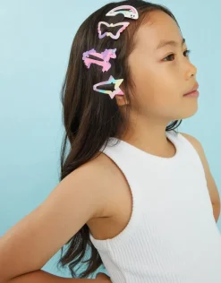Accessorize 4-Pack Girls Magical Character Hair Clips