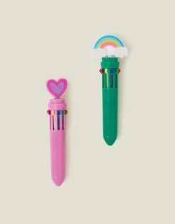 Accessorize 2-Pack Girls Mini 10-Colour Pens