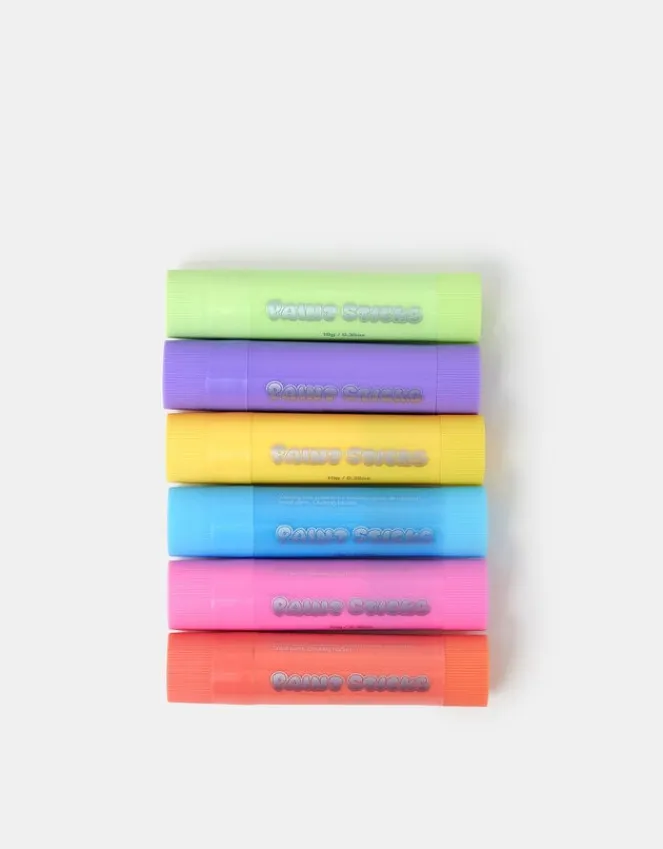 Accessorize 6-Pack Girls Pastel Paint Sticks