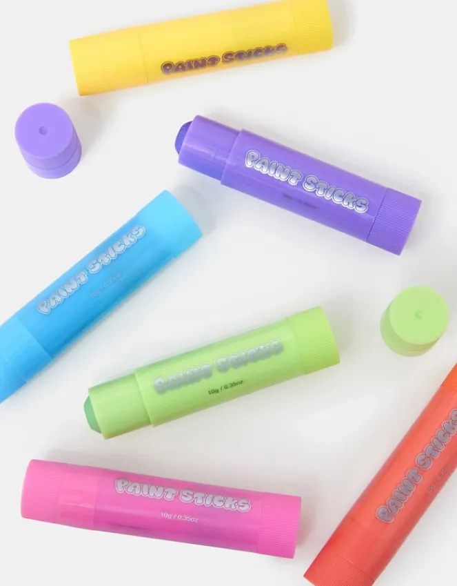 Accessorize 6-Pack Girls Pastel Paint Sticks